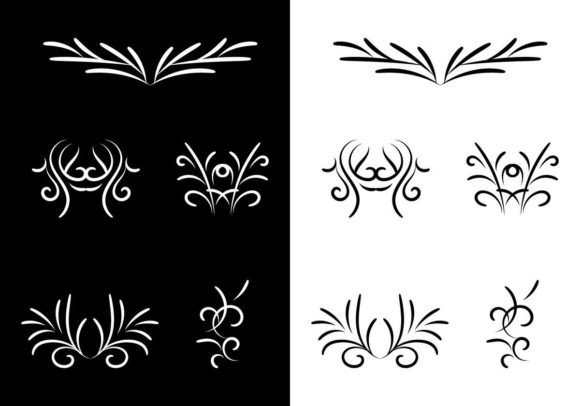 Download Decorative Border in Retro Style - Decorative Collection