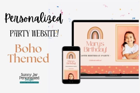 Download Boho Birthday Website - Birthday Collection