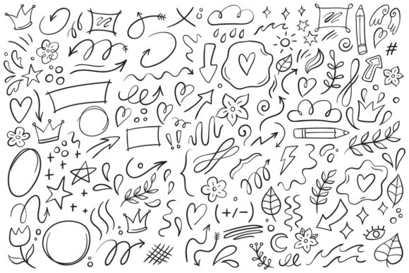 Download Decorative Doodles - Decorative Collection