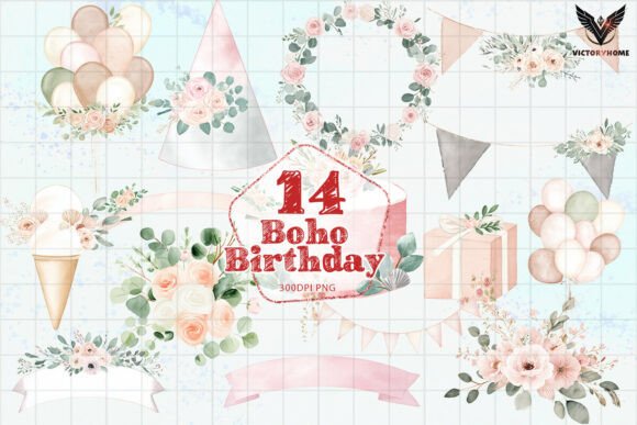 Download Boho Birthday PNG - Birthday Collection