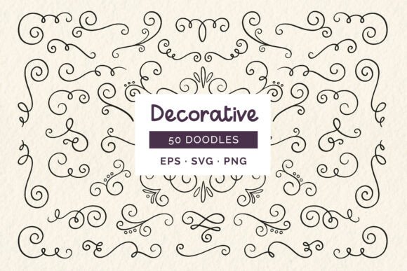 Download Decorative Doodles - Decorative Collection