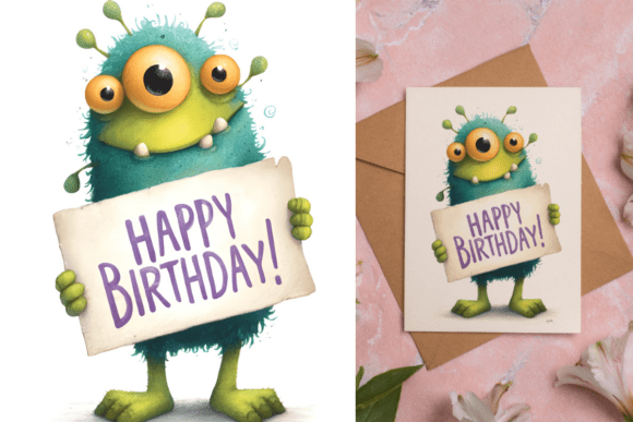 Download Happy Birthday Art for Poster or Card - Birthday Collection